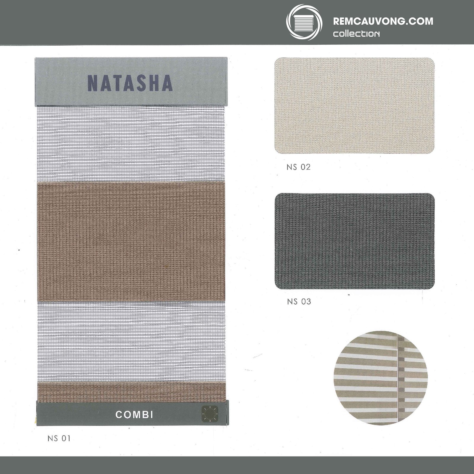 Rèm Cầu Vồng Natasha