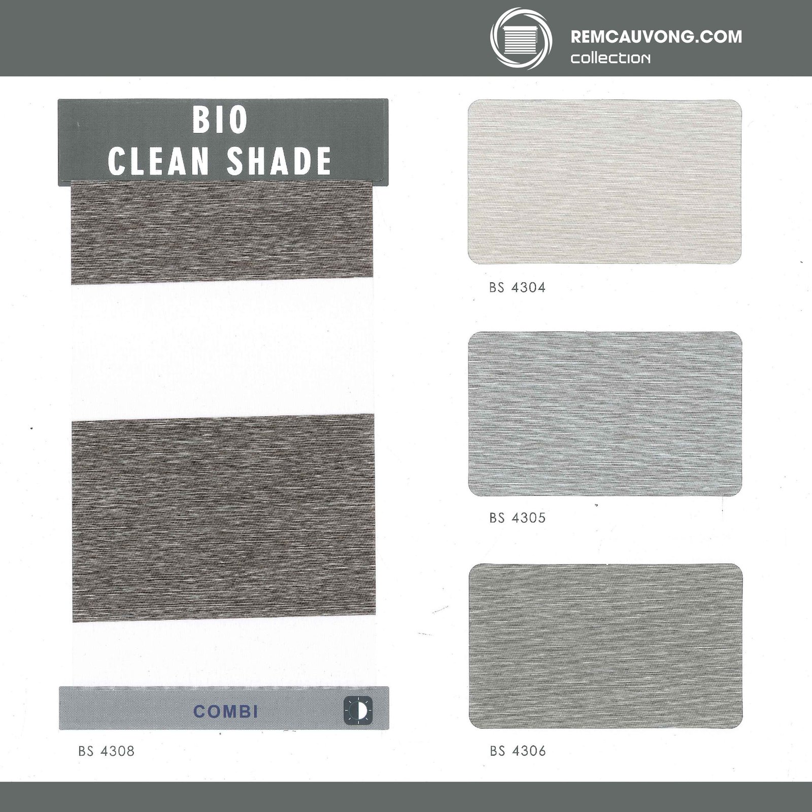 Rèm Cầu Vồng Bio Clean Shade