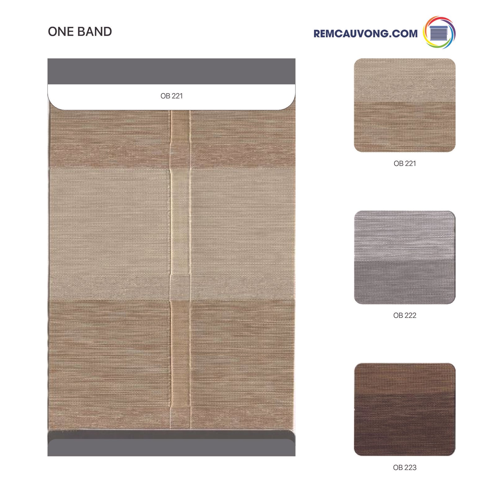 rem-cau-vong-one-band Rèm Cầu Vồng One Band