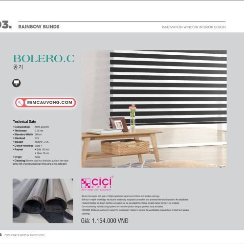 Rèm Cầu Vồng BoleroC Cici Home