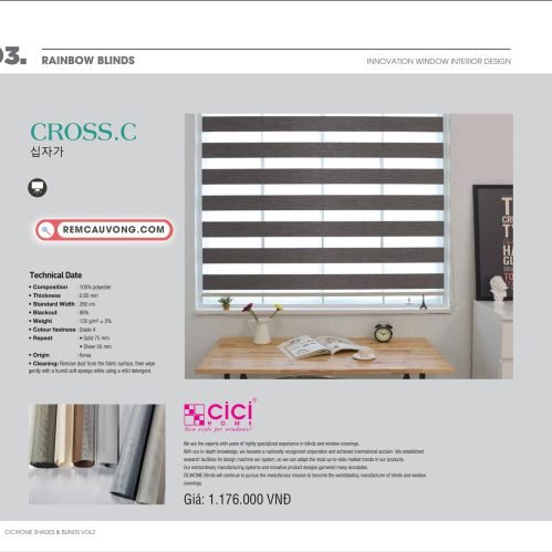 Rèm Cầu Vồng CrossC Cici Home