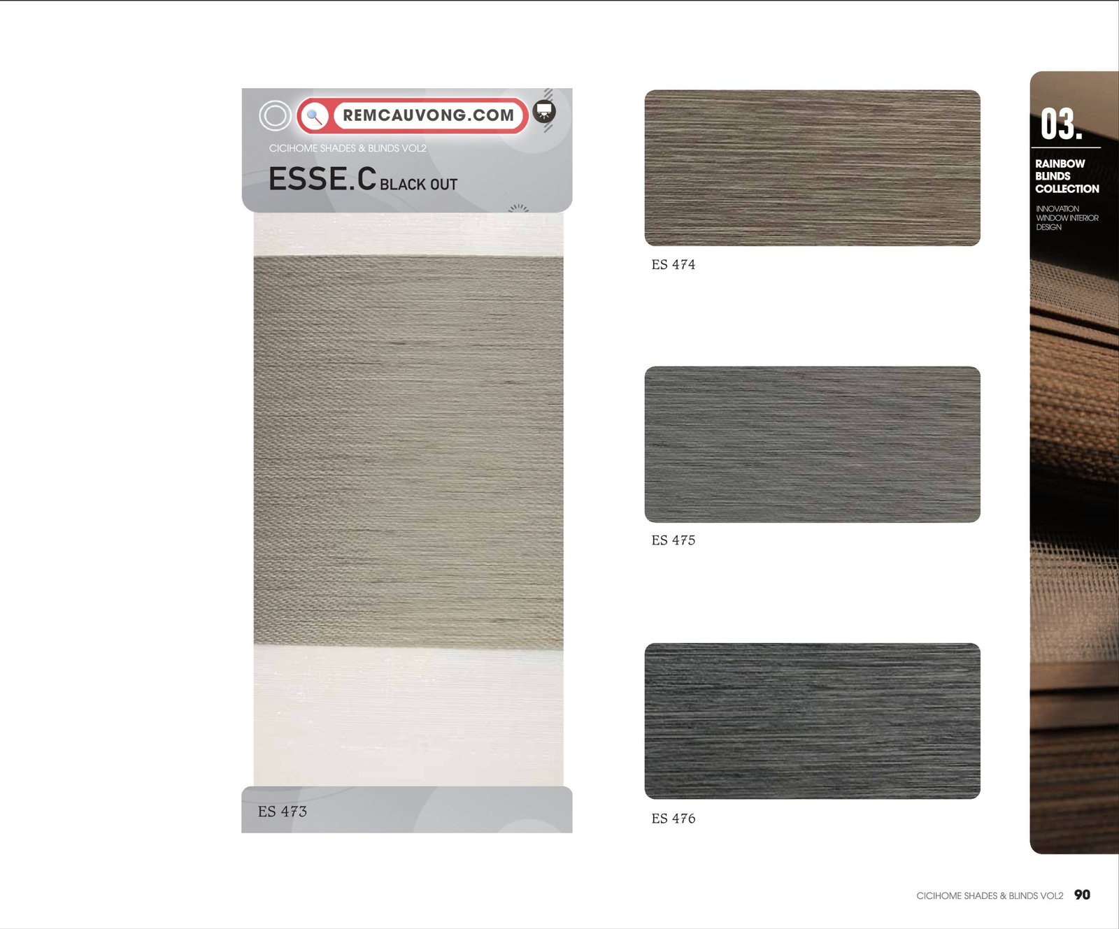 Rèm Cầu Vồng EsseC Cici Home
