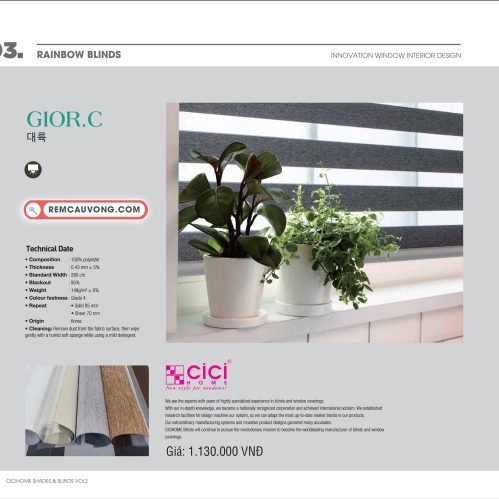 Rèm Cầu Vồng GiorC Cici Home