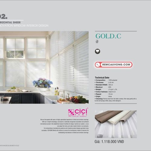 Rèm Cầu Vồng GoldC Cici Home