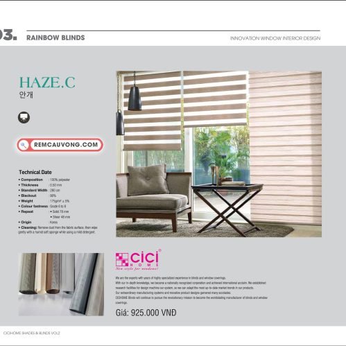 Rèm Cầu Vồng HazeC Cici Home