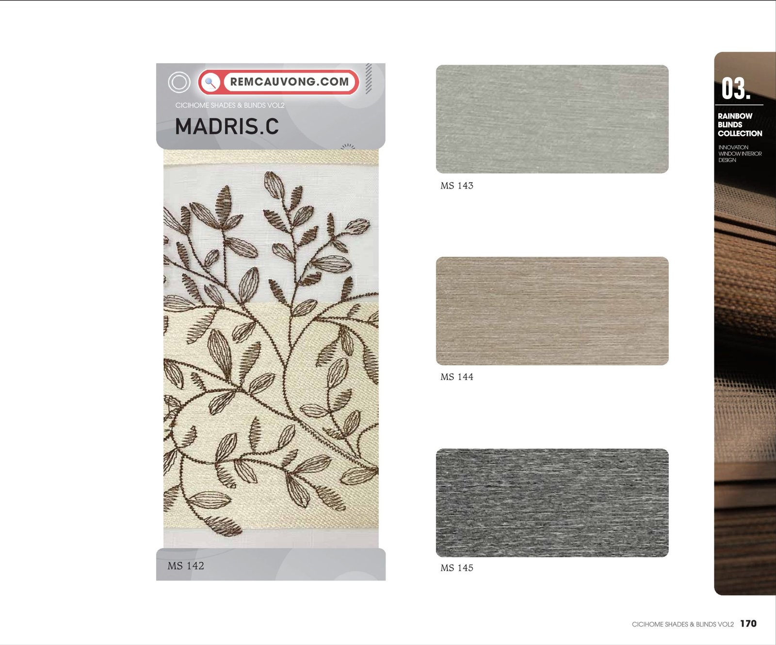 Rèm Cầu Vồng MadrisC Cici Home