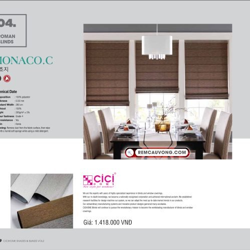 Rèm Cầu Vồng MonacoC Cici Home