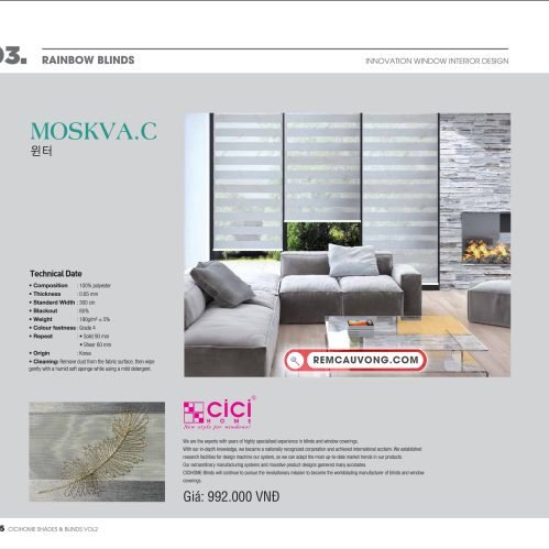 Rèm Cầu Vồng MoskvaC Cici Home
