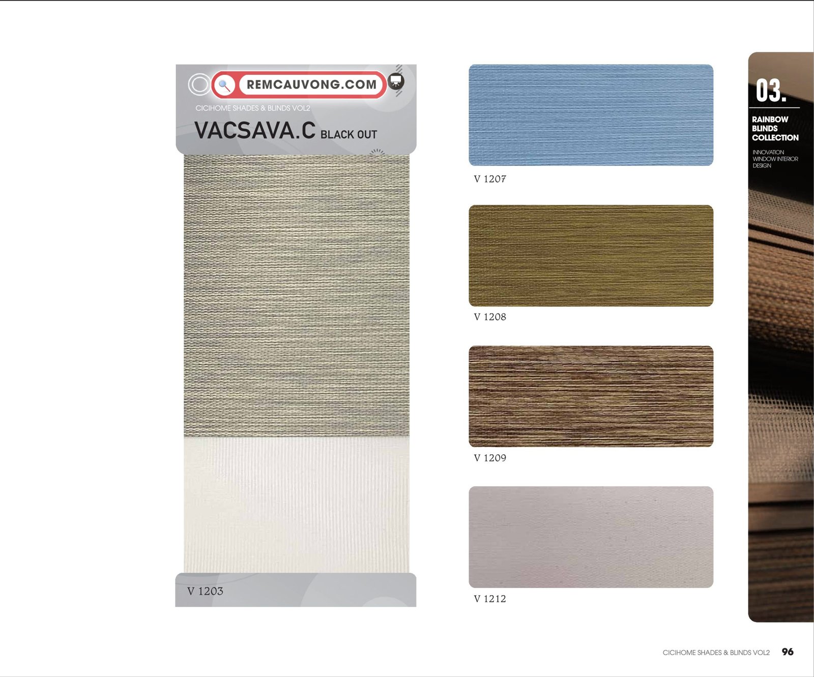 Rèm Cầu Vồng PetraC Cici Home