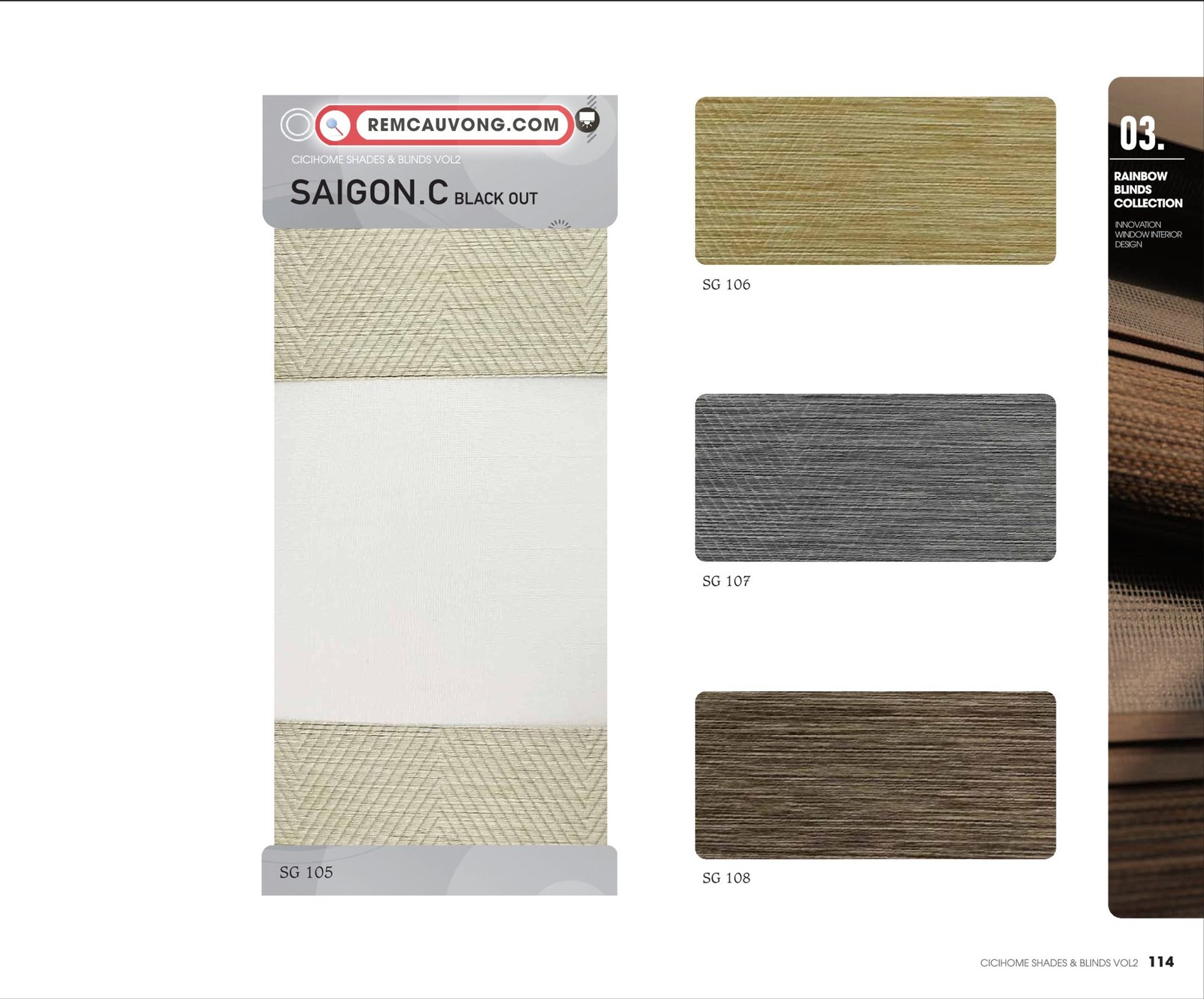 Rèm Cầu Vồng SaigonC Cici Home