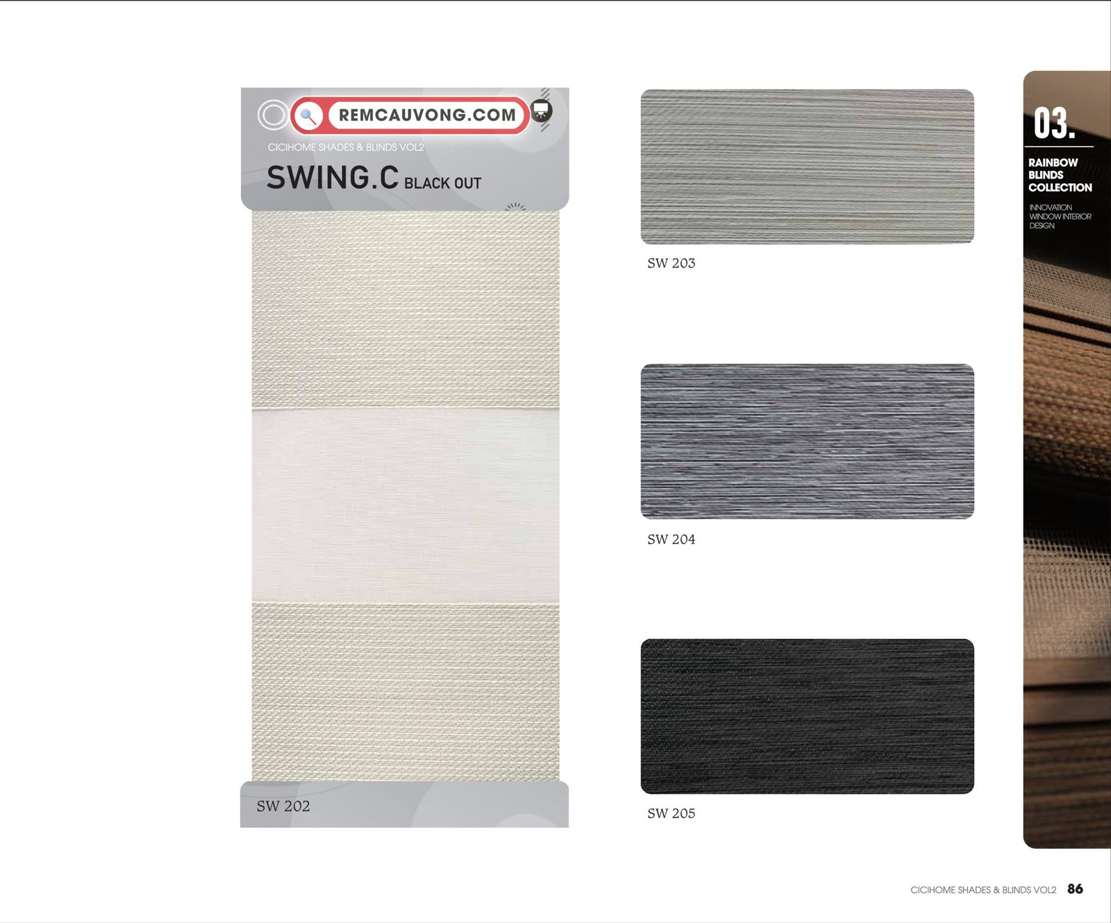 Rèm Cầu Vồng SwingC Cici Home