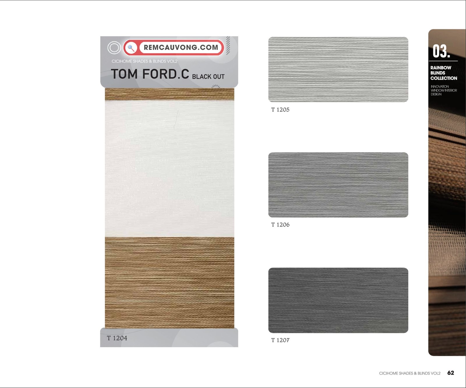 Rèm Cầu Vồng Tom-fordC Cici Home