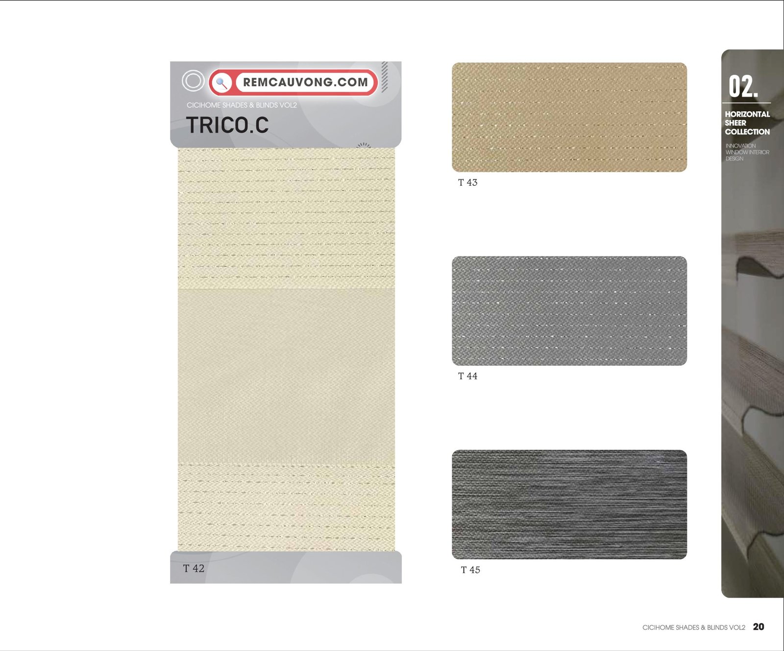 Rèm Cầu Vồng TricoC Cici Home
