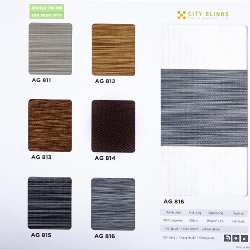 Rèm Cầu Vồng Agela City Blinds