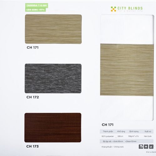 Rèm Cầu Vồng Chakkra City Blinds