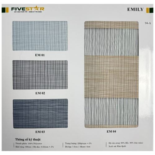 Rèm Cầu Vồng Emily Fivestar