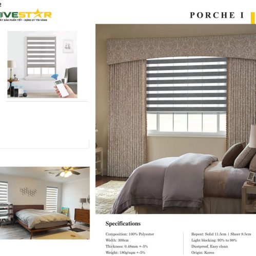 Rèm Cầu Vồng Fivestar Porche
