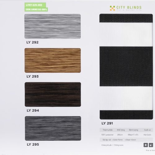 Rèm Cầu Vồng Lyky City Blinds