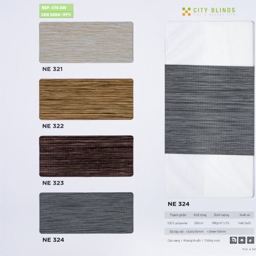 Rèm Cầu Vồng Nep City Blinds