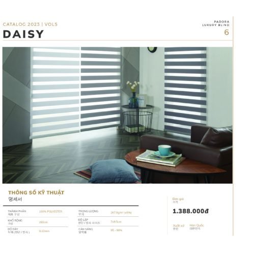 Rèm Cầu Vồng Padora Daisy