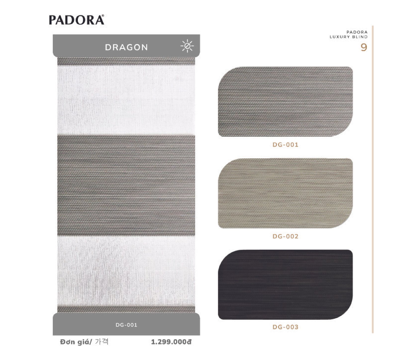 Rèm Cầu Vồng Padora Dragon