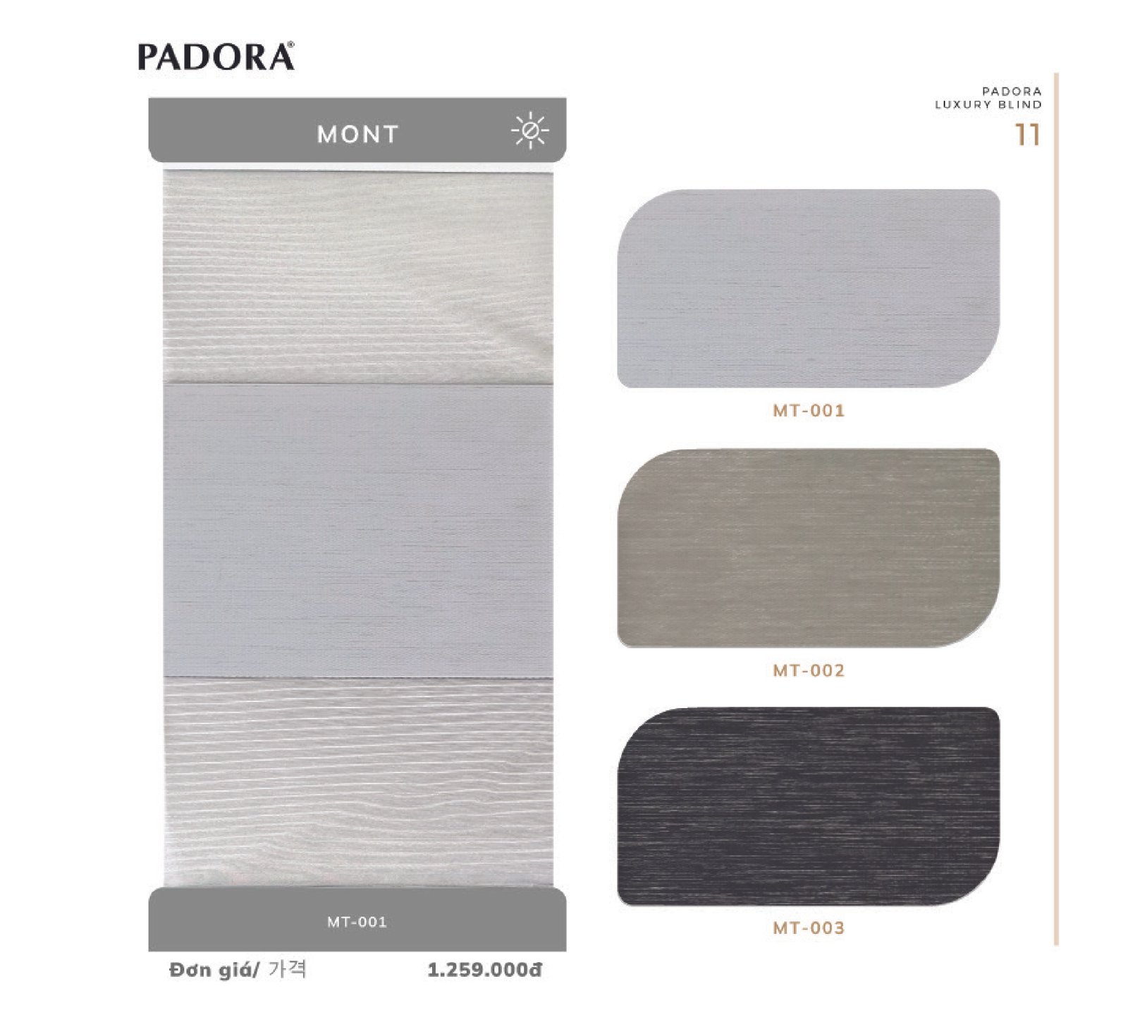 Rèm Cầu Vồng Padora Mont
