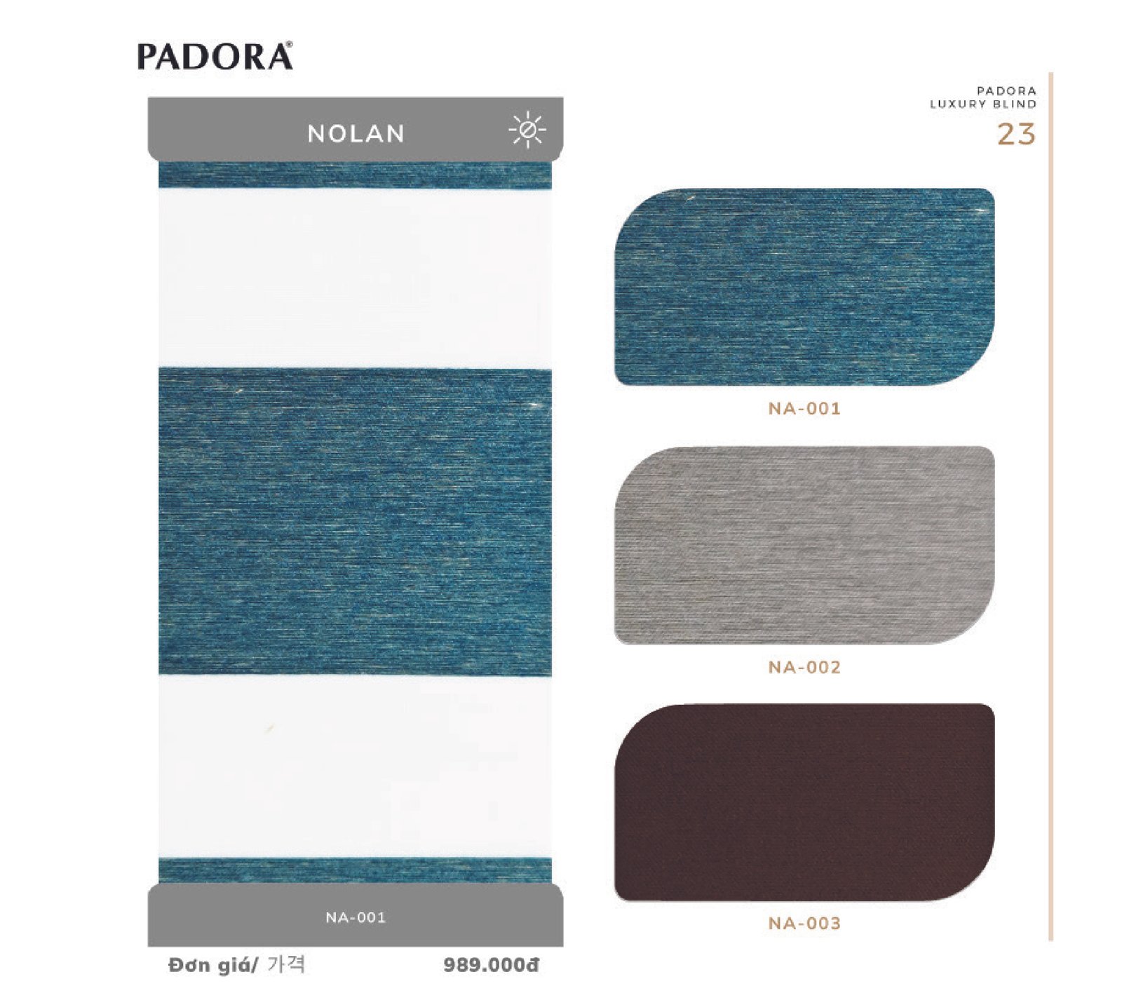 Rèm Cầu Vồng Padora Nolan