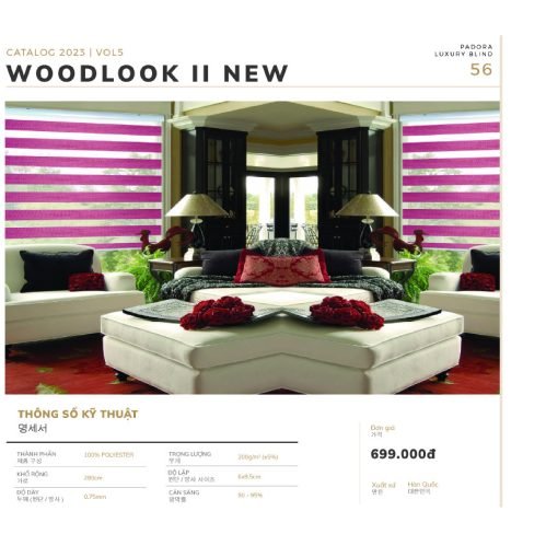 Rèm Cầu Vồng Paroda Mã sản phẩm Woolook ii new