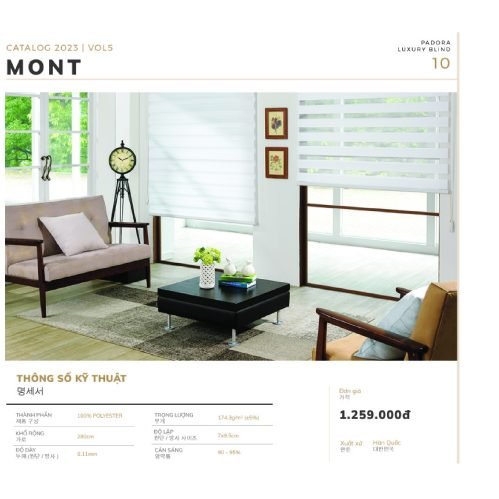 Rèm Cầu Vồng Padora Mont