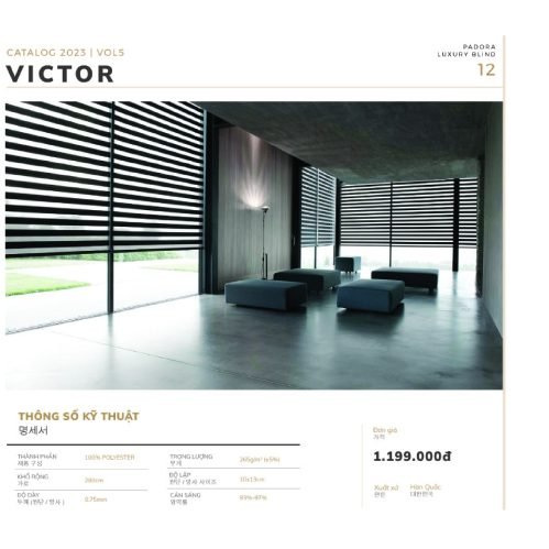 Rèm Cầu Vồng Padora Victor
