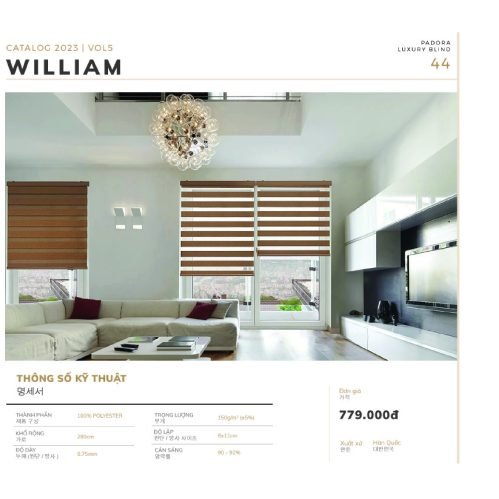 Rèm Cầu Vồng Paroda William