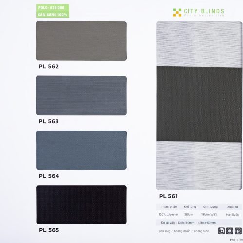 Rèm Cầu Vồng Polo City Blinds
