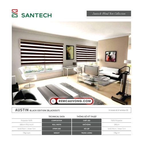 Hình ảnh Rèm Cầu Vồng Santech Austin