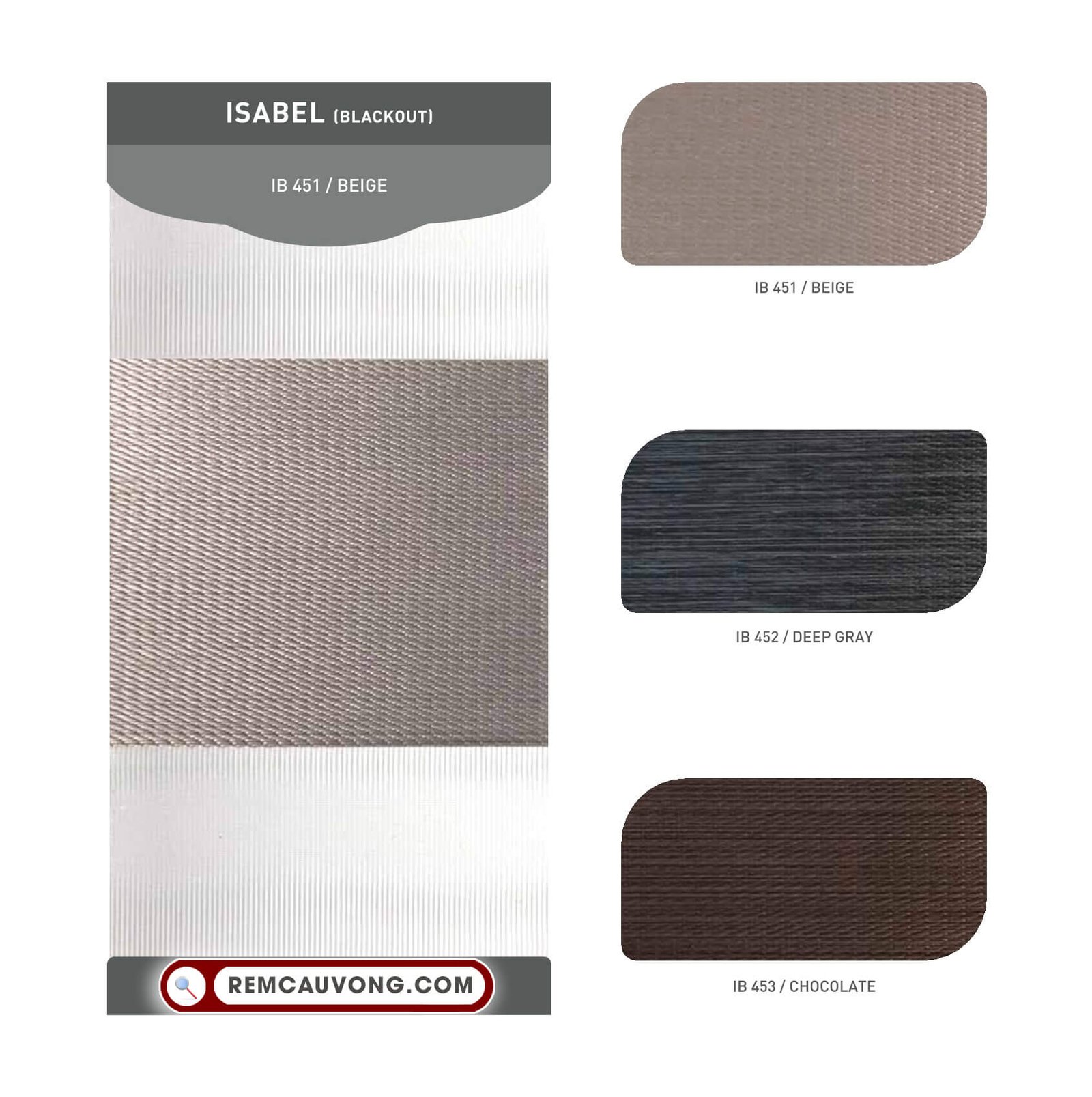 Rèm Cầu Vồng Santech Isabel