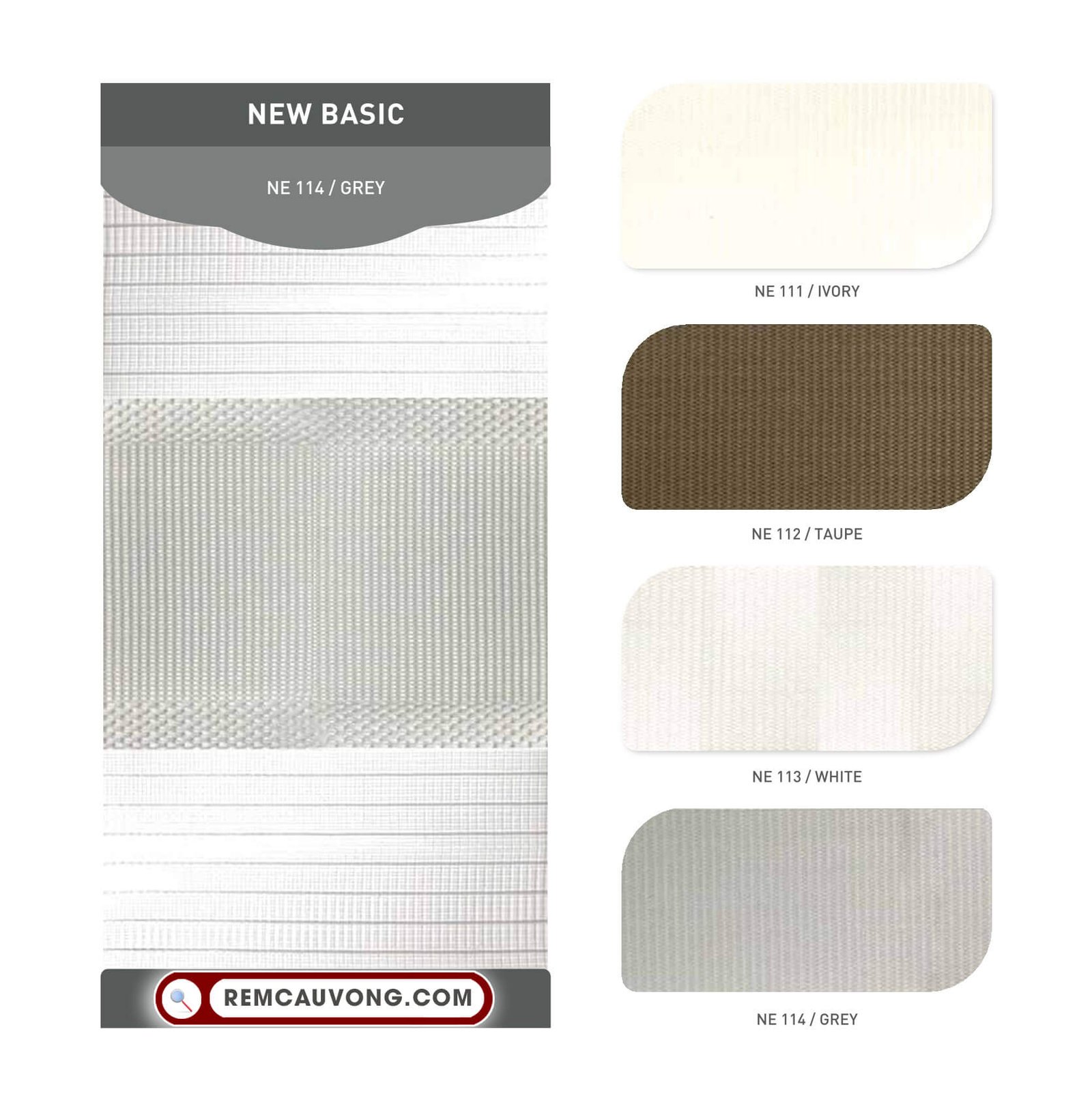 Rèm Cầu Vồng Santech New Basic