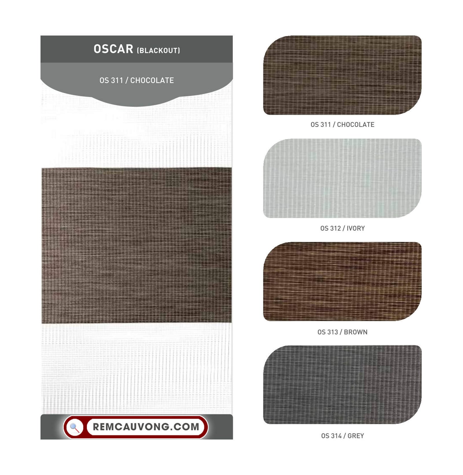 Rèm Cầu Vồng Santech Oscar