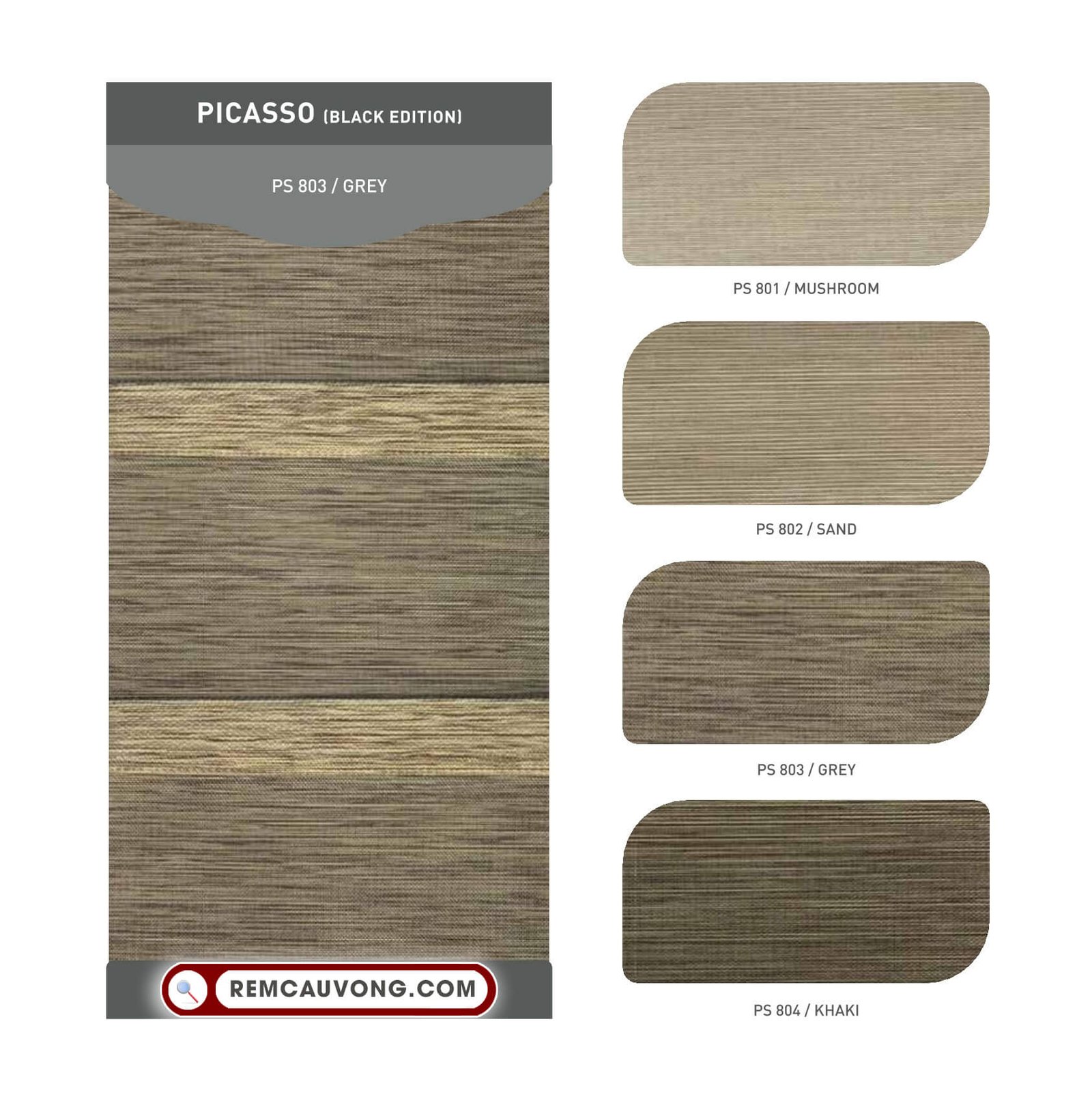 Rèm Cầu Vồng Santech Picasso