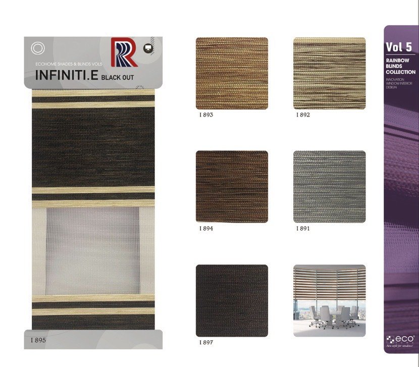 Rèm Cầu Vồng Ecohome Bảng Màu Infiniti E