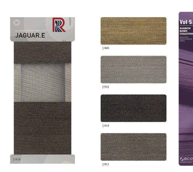 Rèm Cầu Vồng Ecohome Bảng Màu Jaguar E