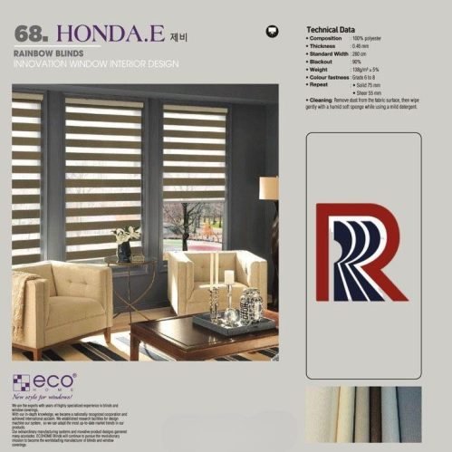 Rèm Cầu Vồng Ecohome Honda E