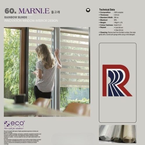 Rèm Cầu Vồng Ecohome Marni E