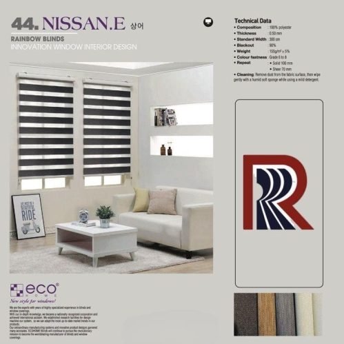 Rèm Cầu Vồng Ecohome Nissan E