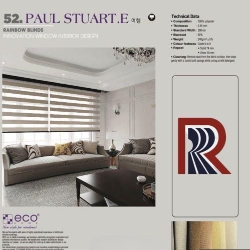 Rèm Cầu Vồng Ecohome Paul Stuart E
