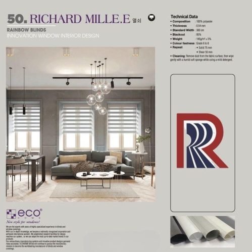 Rèm Cầu Vồng Ecohome Richard Mille E