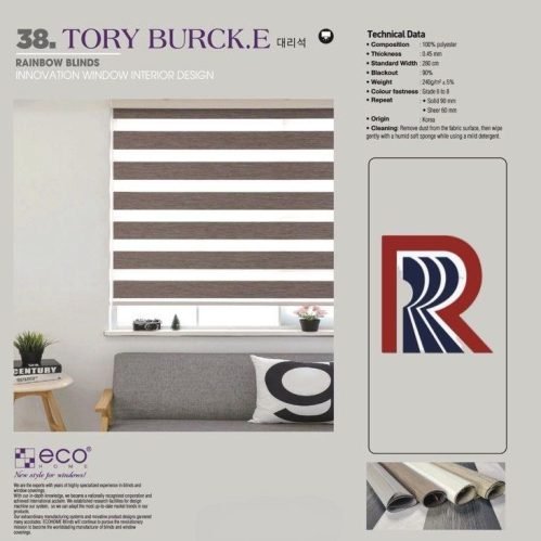 Rèm Cầu Vồng Ecohome Tory Burck E