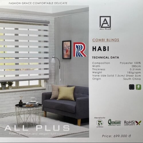 Rèm Cầu Vồng Allplus Habi