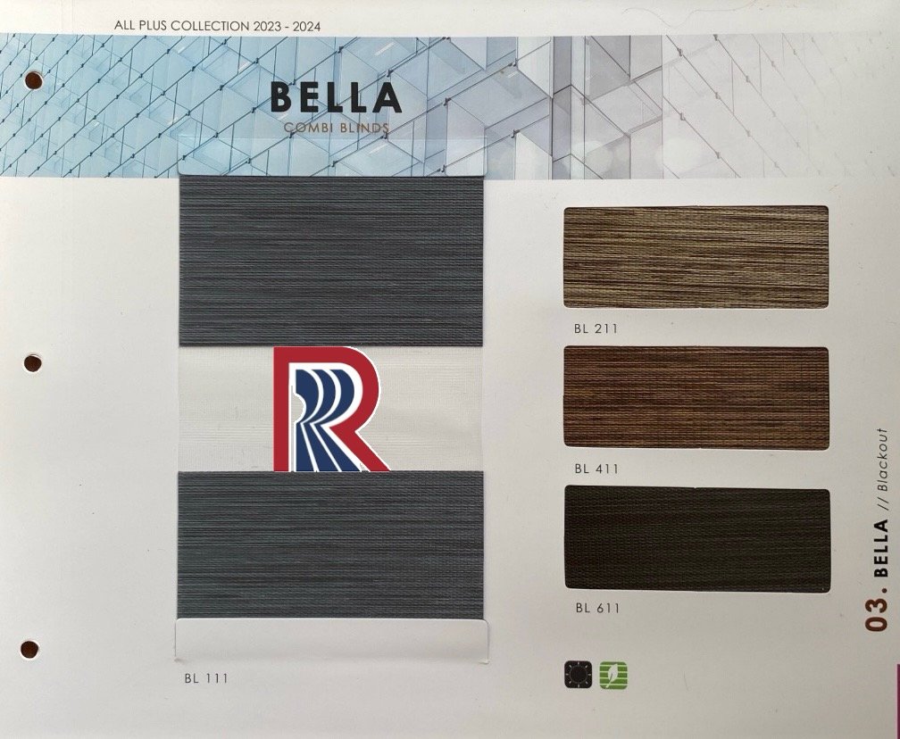 Rèm Cầu Vồng Allplus Mã Màu Bella