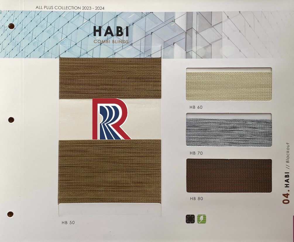 Rèm Cầu Vồng Allplus Mã Màu Habi