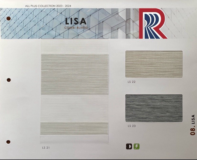 Rèm Cầu Vồng Allplus Mã Màu Lisa