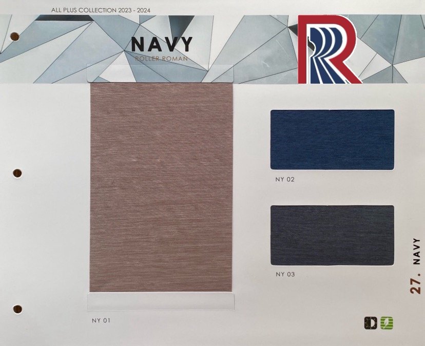 Rèm Cầu Vồng Allplus Mã Màu Navy